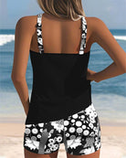 Women Swimsuit | Tankini With Shorts-Women Swimsuit-Lightsnest