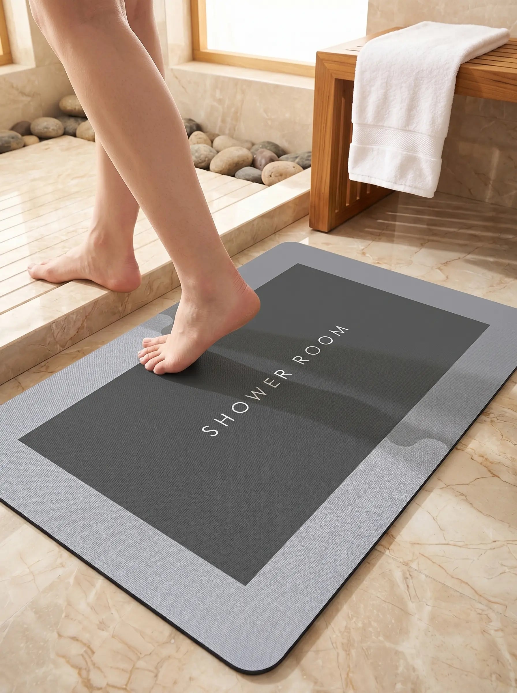 Bath Mat | Non Slip Shower Mat-Bathroom Mat-Lightsnest