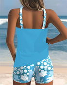 Women Swimsuit | Tankini With Shorts-Women Swimsuit-Lightsnest