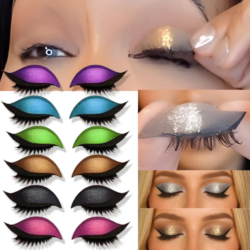 Sticker Eyeliner | Glitter False Eyeliner-Sticker Eyeliner-Lightsnest