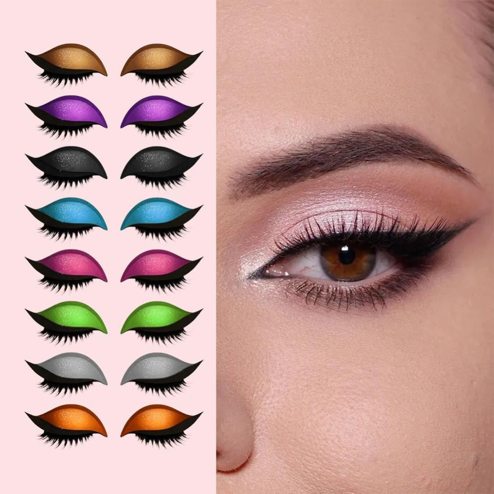 Sticker Eyeliner | Glitter False Eyeliner-Sticker Eyeliner-Lightsnest