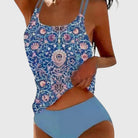Women Swimsuit | Pattern High Waisted Bikini-Women Swimsuit-Lightsnest