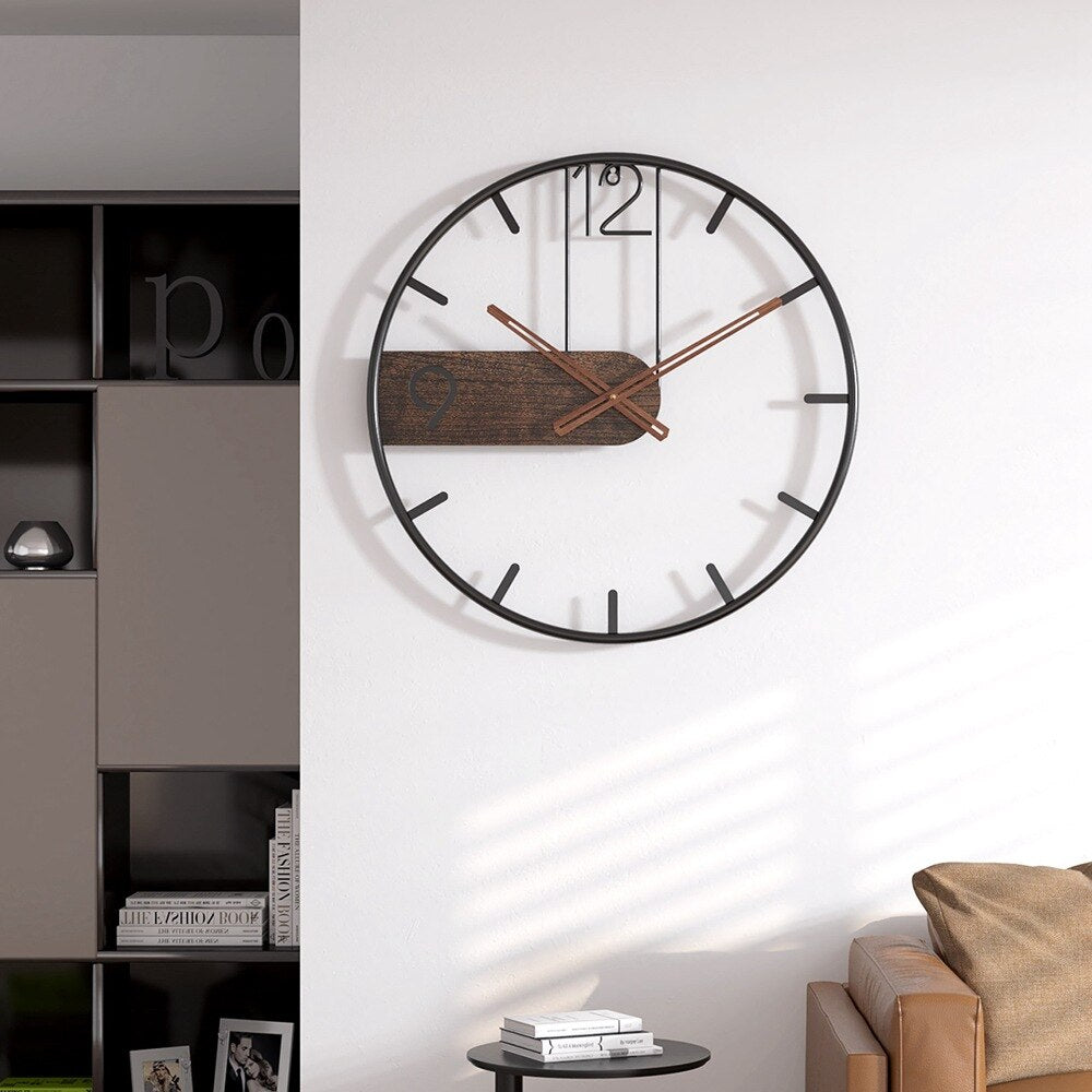 Wall Clock | Analog Clock For Living Room-Wall Clock-Lightsnest