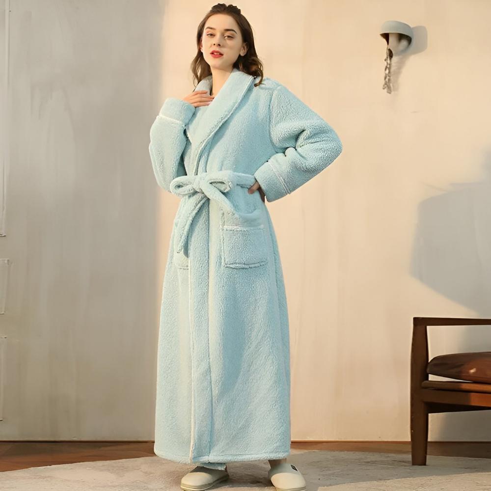 Unisex Bathrobe | Dressing Gown-Bathrobe-Lightsnest