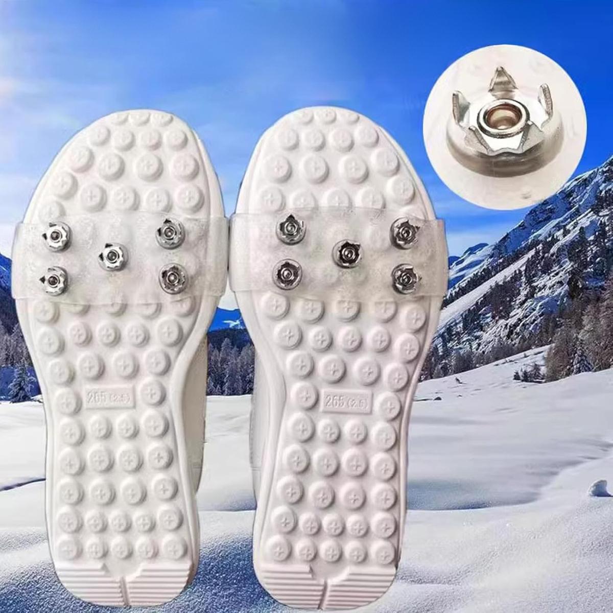 Ice Grips For Shoes | Snow Spikes Cleats-Shoe Grips-Lightsnest