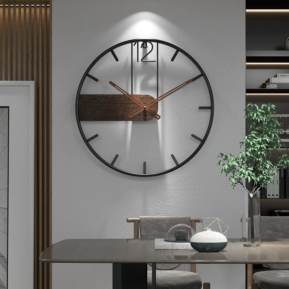 Wall Clock | Analog Clock For Living Room-Wall Clock-Lightsnest