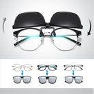 Polarized Clip-On Sunglasses | Flip-Up Eyewear-Eyeglasses-Lightsnest
