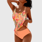 Women Swimsuit | Pattern High Waisted Bikini-Women Swimsuit-Lightsnest