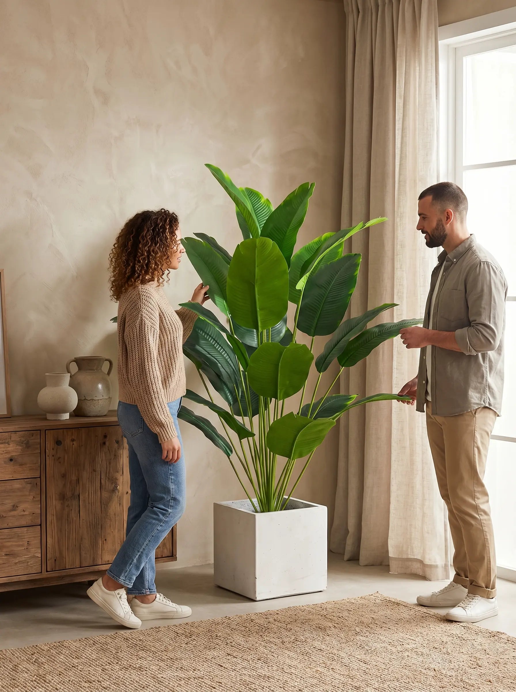 Fake Monstera Plant | Artificial Plants-Artificial Plant-Lightsnest