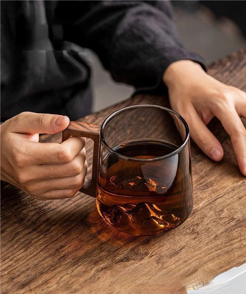 Coffee Mug | Glass Travel Coffee Cup-Mug-Lightsnest