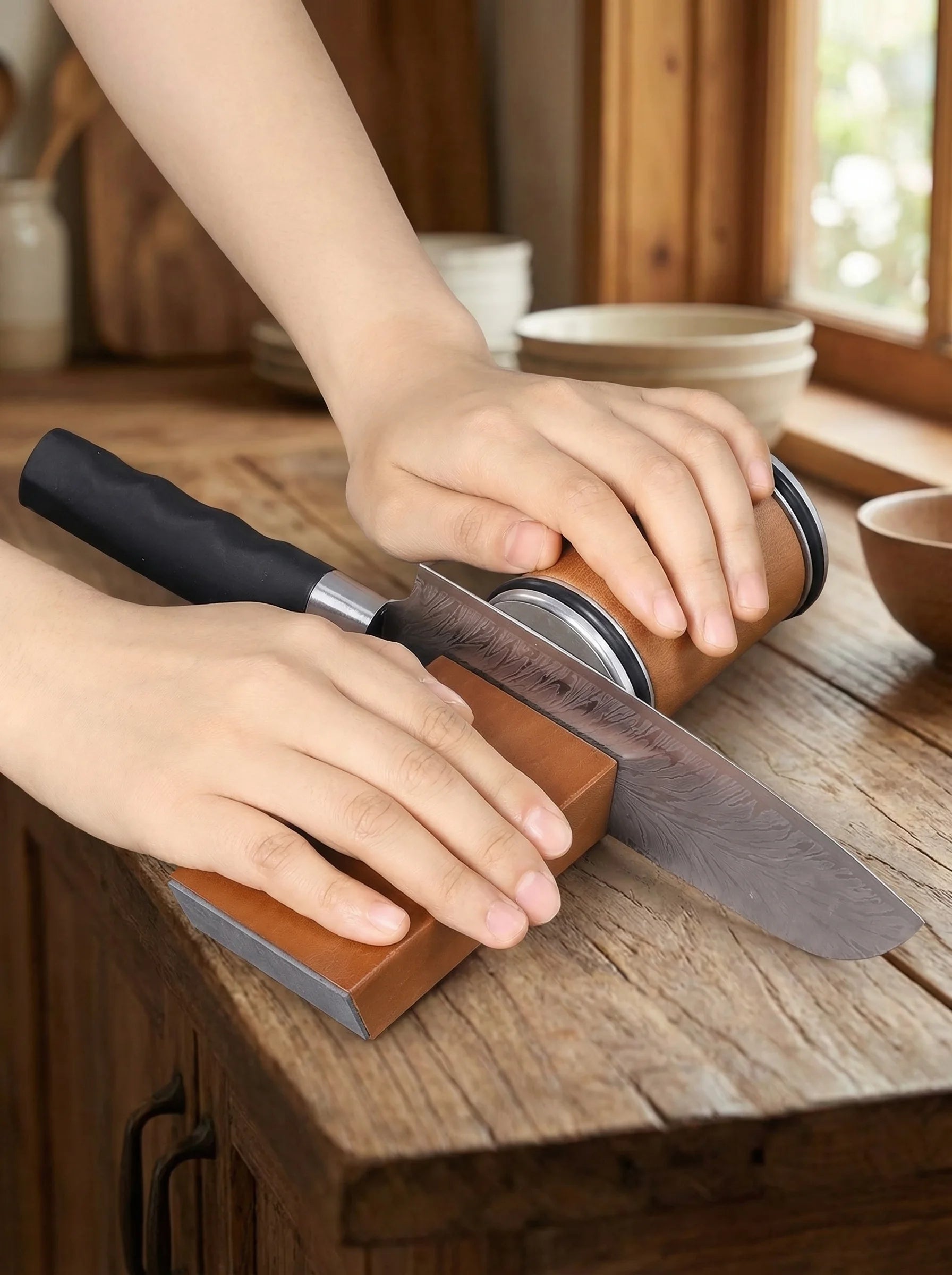 Professional Knife Sharpener | Diamond Knife Sharpener-Knife Sharpener-Lightsnest