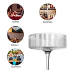 Cocktail Glasses | Dessert Serving Cups-Coupe Glasses-Lightsnest