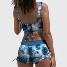 Women Swimsuit | Women Tankini Set With Shorts-Women Swimsuit-Lightsnest