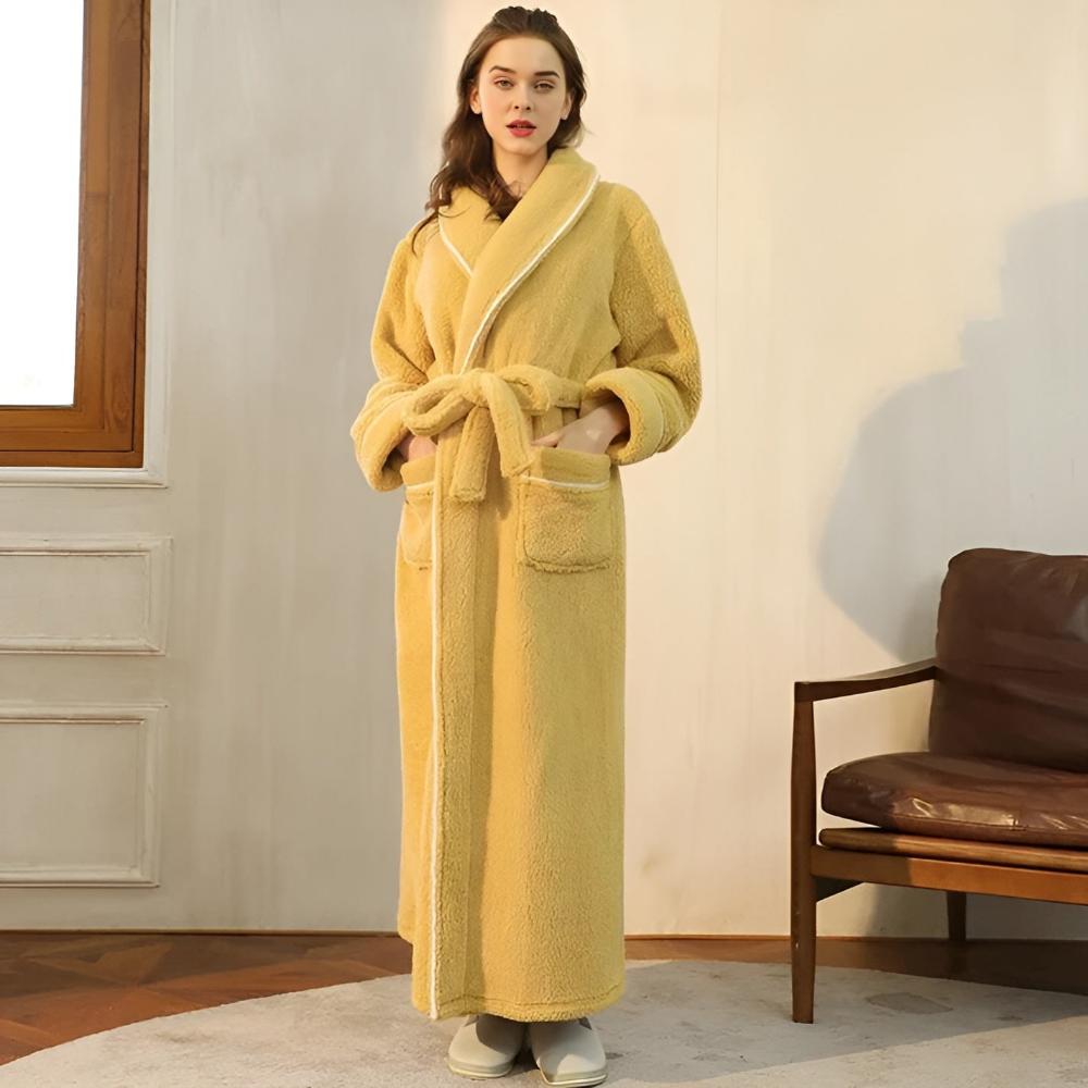 Unisex Bathrobe | Dressing Gown-Bathrobe-Lightsnest