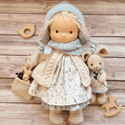 Rag Doll | Waldorf Doll-Doll-Lightsnest