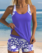 Women Swimsuit | Tankini With Shorts-Women Swimsuit-Lightsnest
