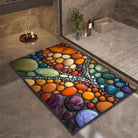 Bathroom Rug | Stone Design Bath Mat-Bath Mat-Lightsnest