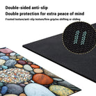 Bathroom Rug | Stone Design Bath Mat-Bath Mat-Lightsnest