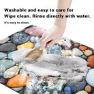 Bathroom Rug | Stone Design Bath Mat-Bath Mat-Lightsnest