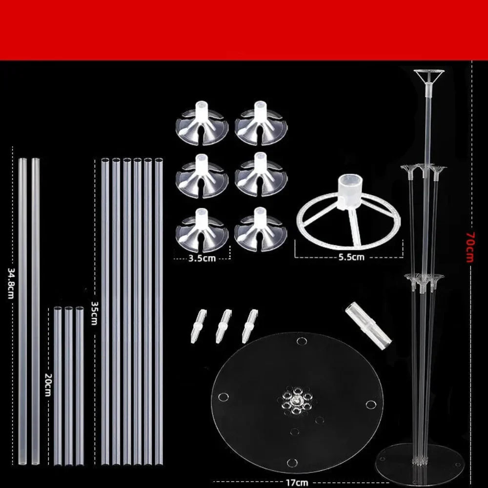 Balloon Stand | Table Balloon Display-Balloon Stand Set-Lightsnest