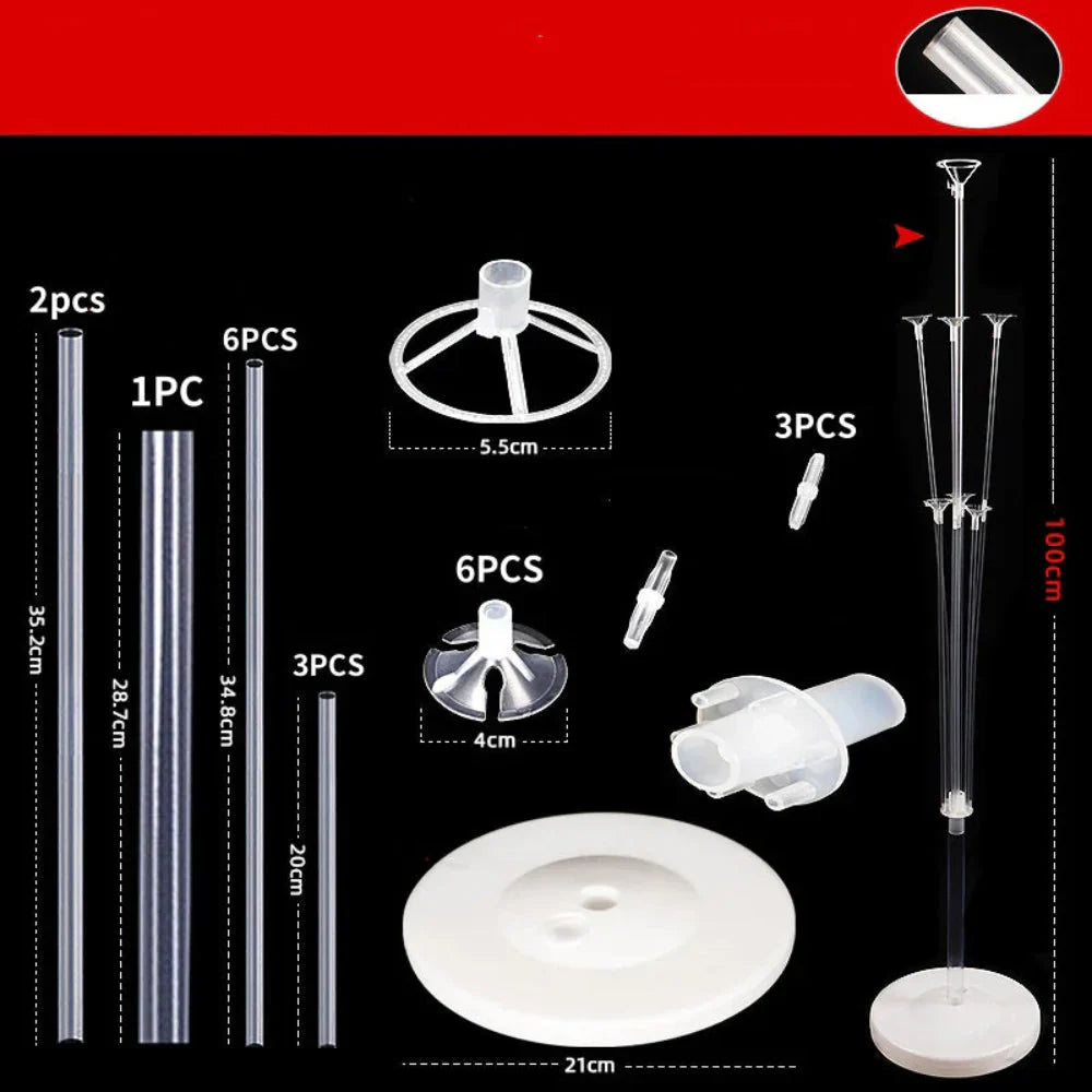 Balloon Stand | Table Balloon Display-Balloon Stand Set-Lightsnest
