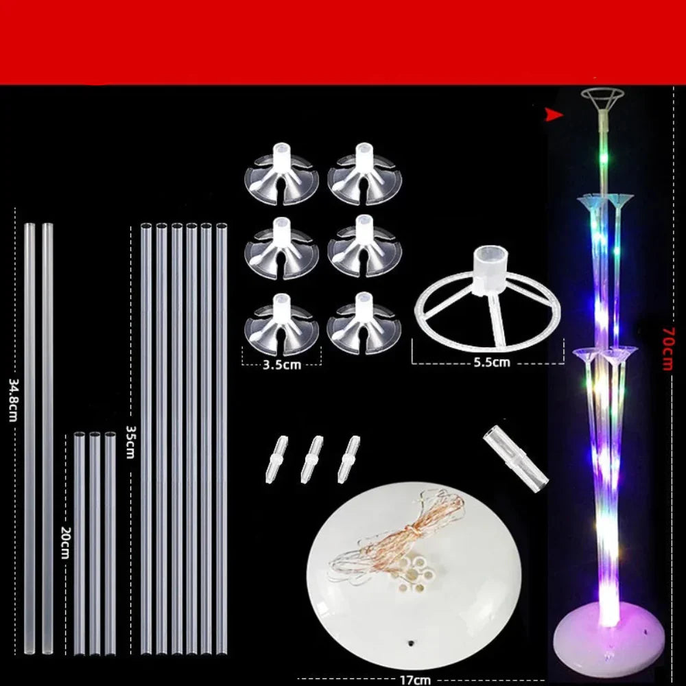 Balloon Stand | Table Balloon Display-Balloon Stand Set-Lightsnest