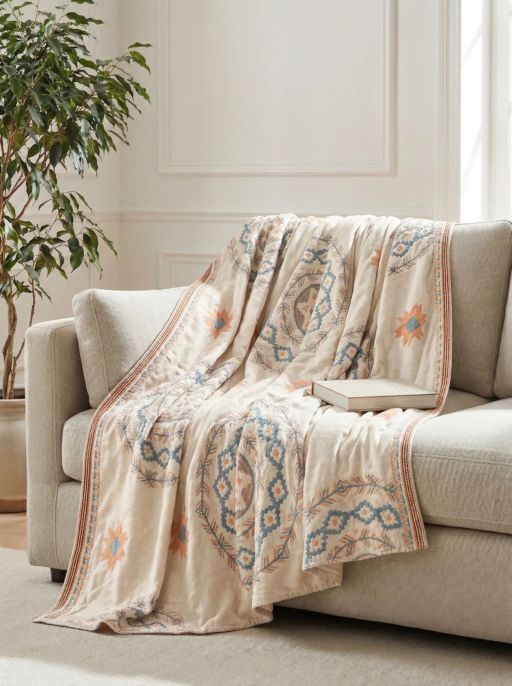 Bed Quilt Blanket | Daily Bed Coverage-Blanket-Lightsnest