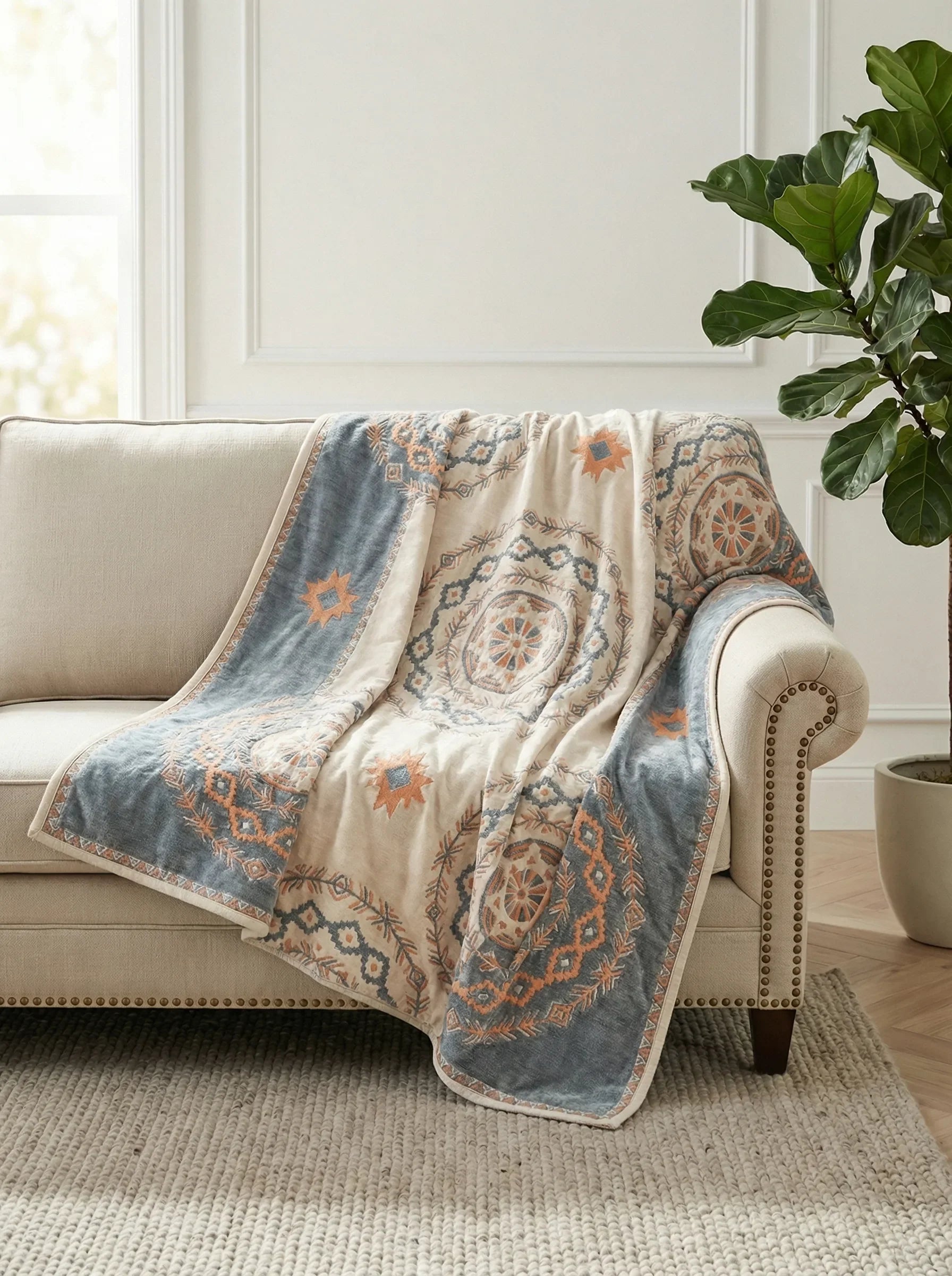 Bed Quilt Blanket | Daily Bed Coverage-Blanket-Lightsnest