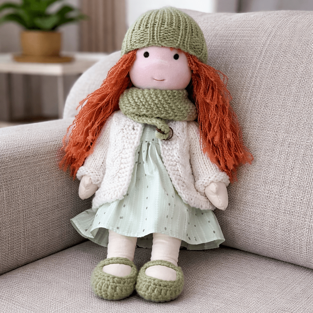 Waldorf Doll | Rag Doll Toys For Girls-Doll-Lightsnest