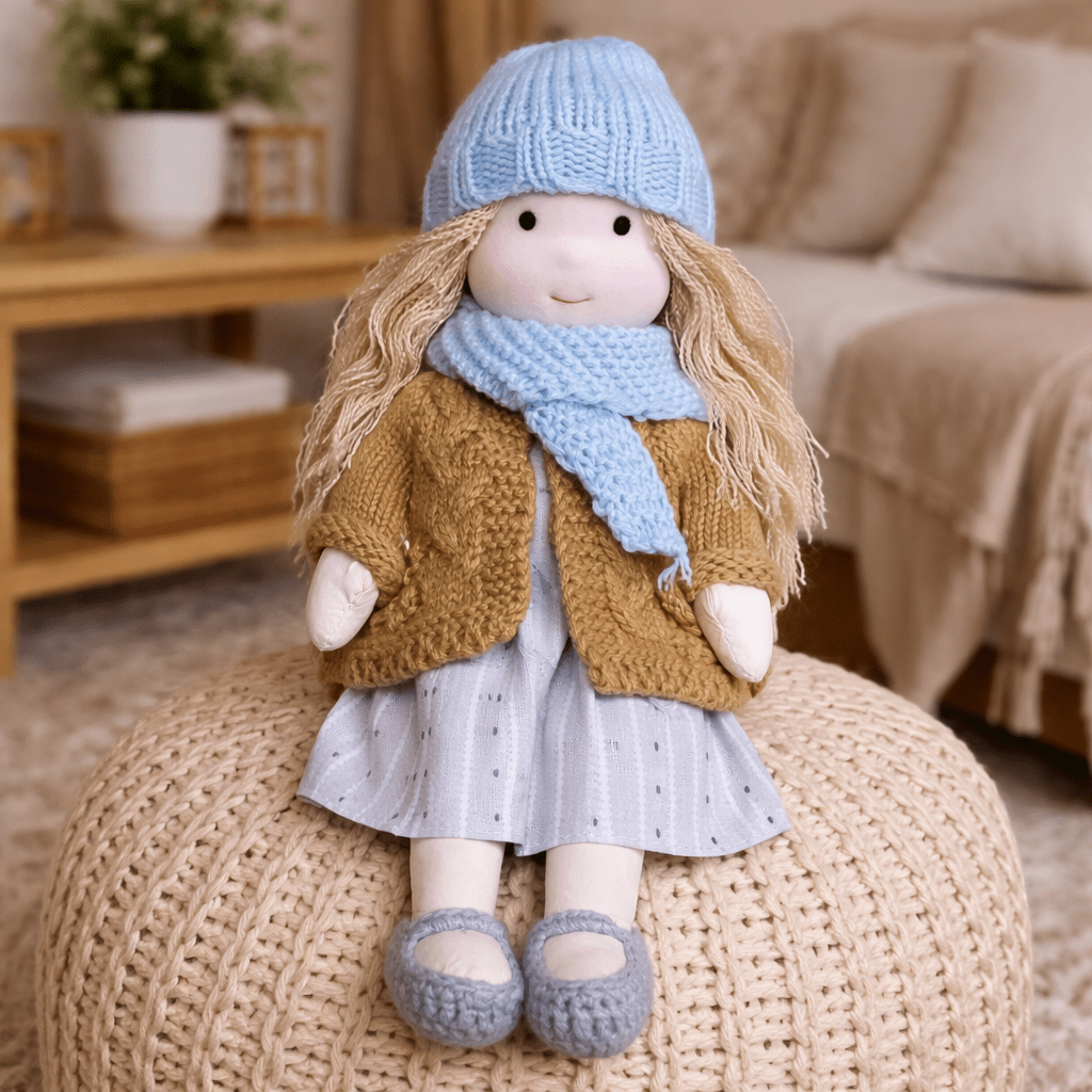 Waldorf Doll | Rag Doll Toys For Girls-Doll-Lightsnest