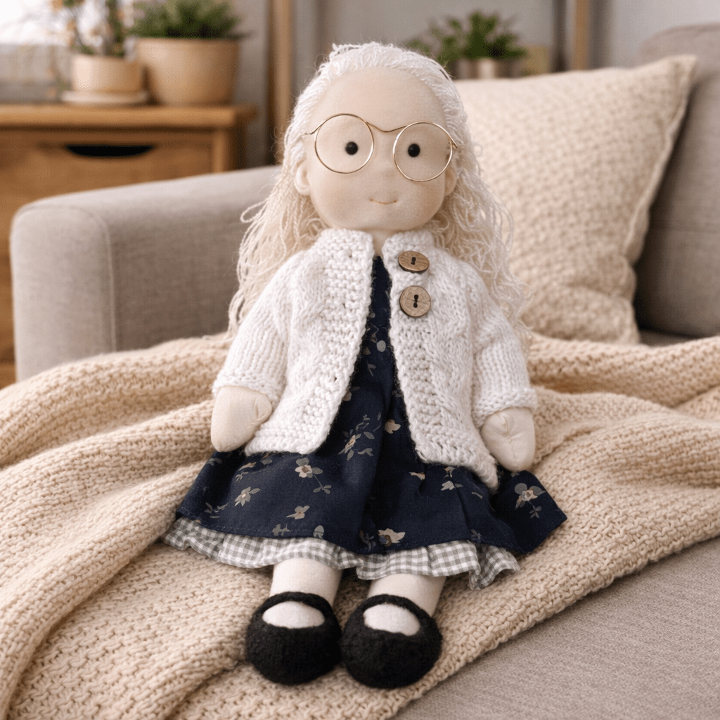 Waldorf Doll | Rag Doll Toys For Girls-Doll-Lightsnest
