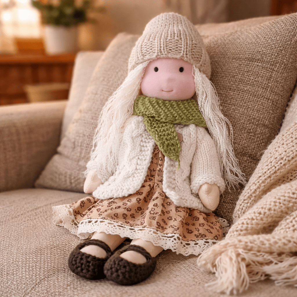 Waldorf Doll | Rag Doll Toys For Girls-Doll-Lightsnest