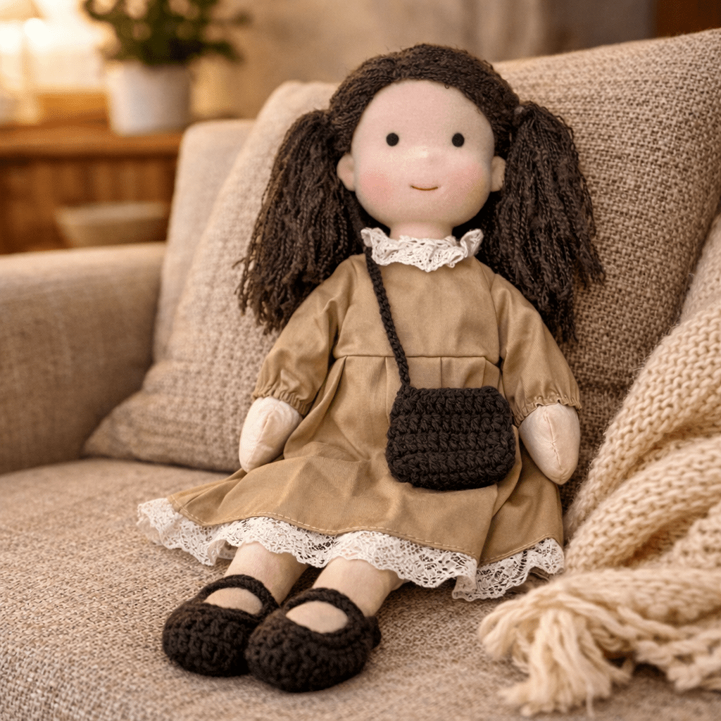 Waldorf Doll | Rag Doll Toys For Girls-Doll-Lightsnest