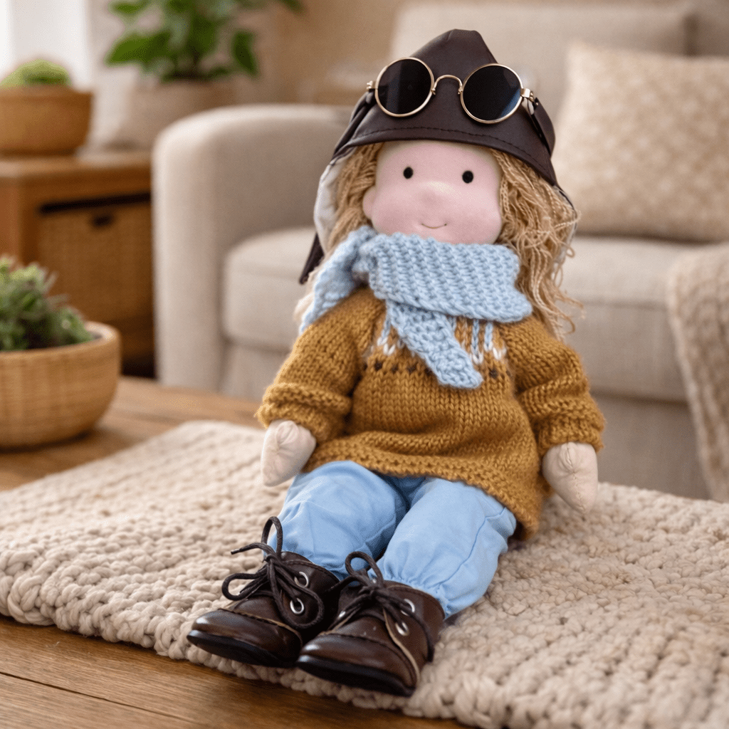 Waldorf Doll | Rag Doll Toys For Girls-Doll-Lightsnest