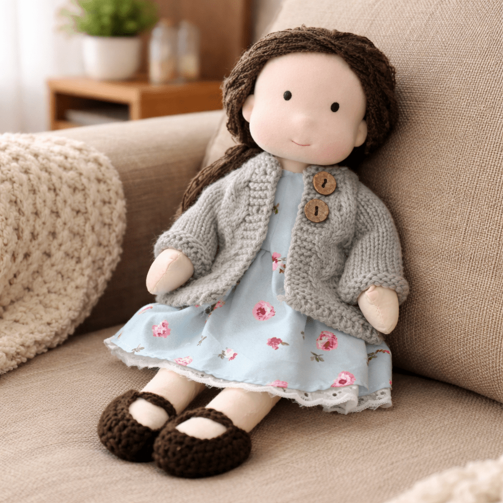 Waldorf Doll | Rag Doll Toys For Girls-Doll-Lightsnest