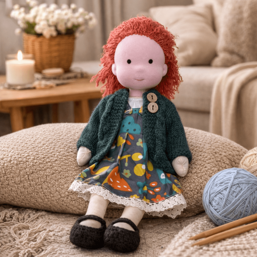 Waldorf Doll | Rag Doll Toys For Girls-Doll-Lightsnest
