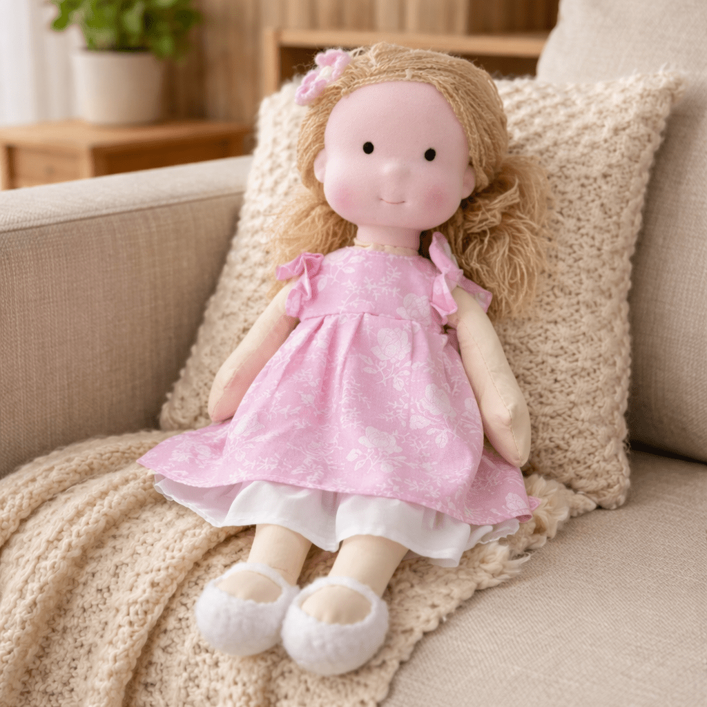 Waldorf Doll | Rag Doll Toys For Girls-Doll-Lightsnest