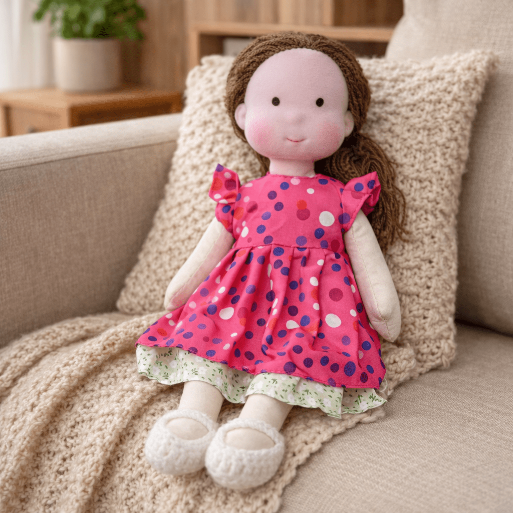 Waldorf Doll | Rag Doll Toys For Girls-Doll-Lightsnest