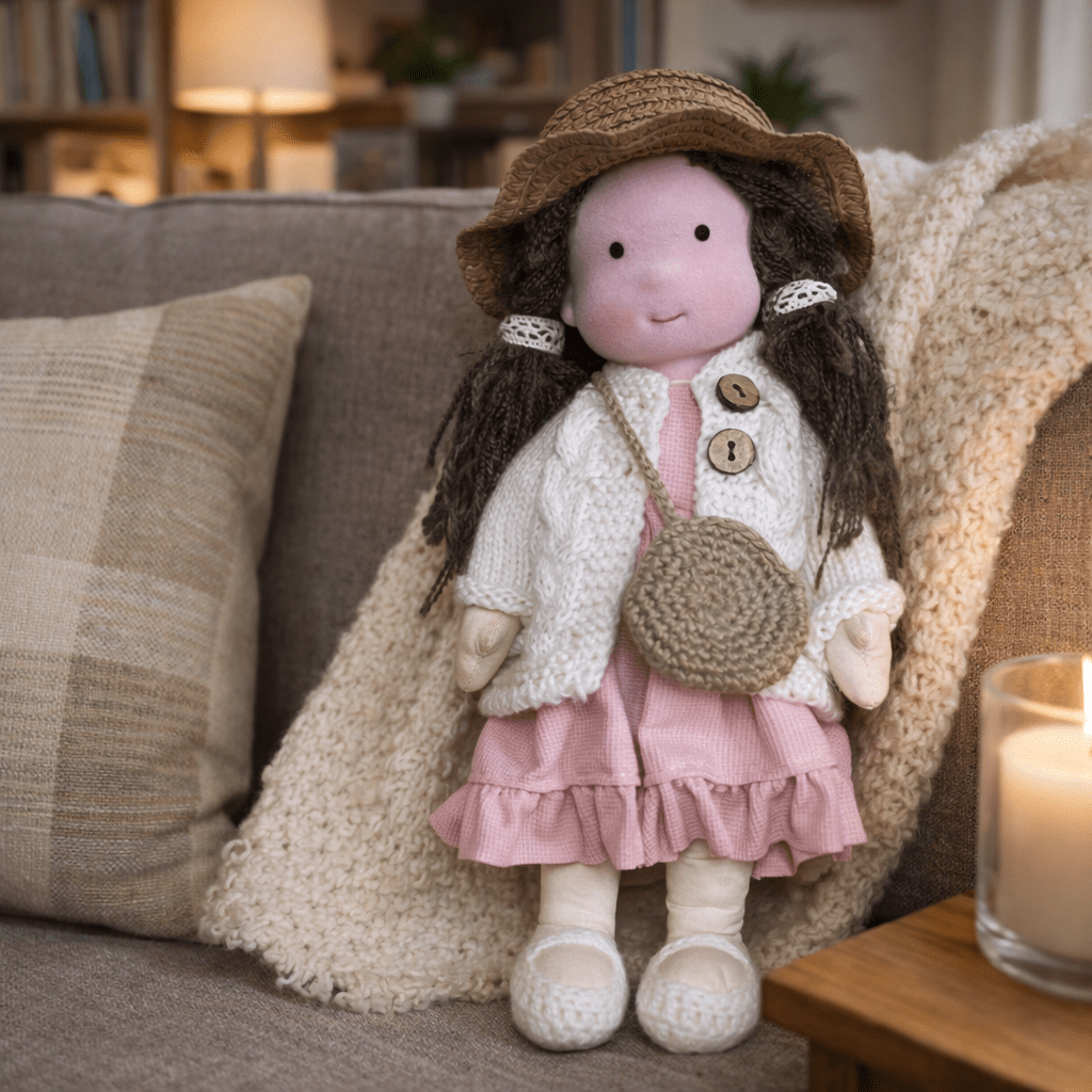 Waldorf Doll | Rag Doll Toys For Girls-Doll-Lightsnest