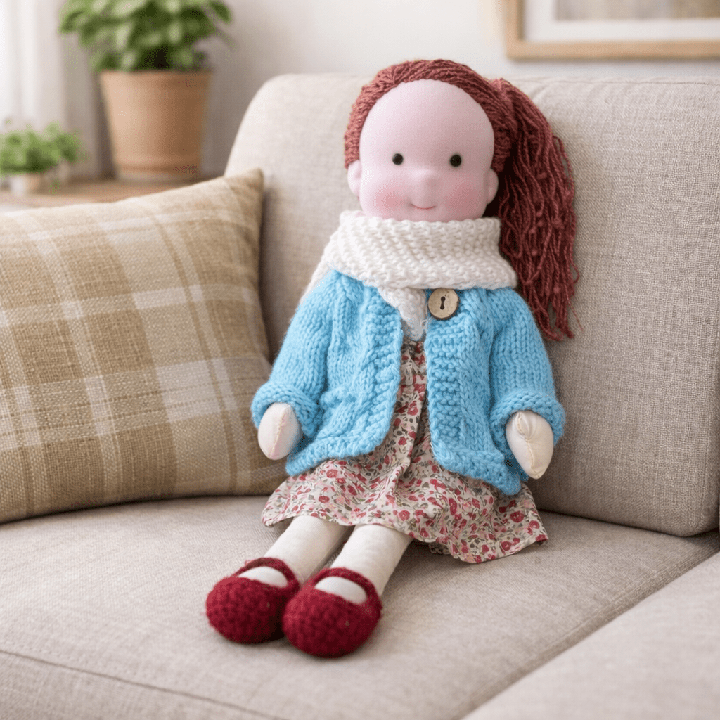 Waldorf Doll | Rag Doll Toys For Girls-Doll-Lightsnest