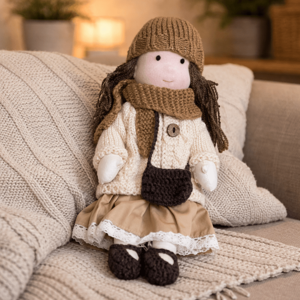 Waldorf Doll | Rag Doll Toys For Girls-Doll-Lightsnest