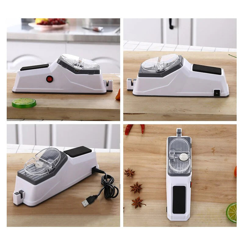 Electric Knife Sharpener | Knife Sharpening Tool-Knife Sharpener-Lightsnest
