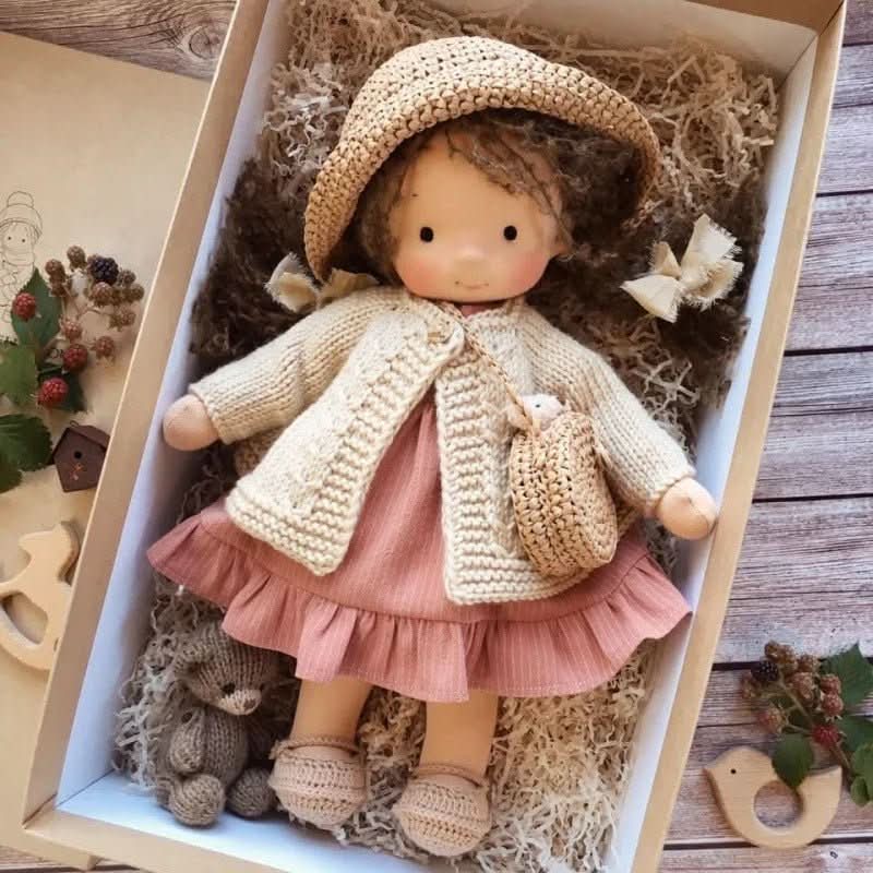 Rag Doll | Waldorf Doll-Doll-Lightsnest