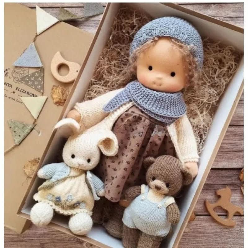Rag Doll | Waldorf Doll-Doll-Lightsnest