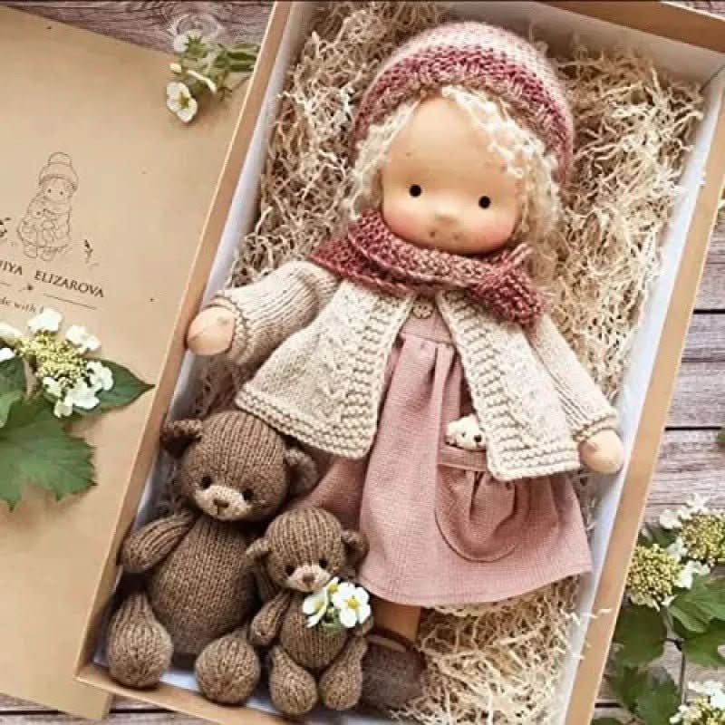 Rag Doll | Waldorf Doll-Doll-Lightsnest