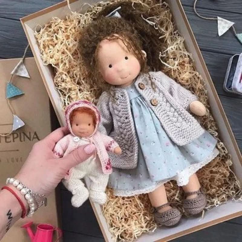 Rag Doll | Waldorf Doll-Doll-Lightsnest