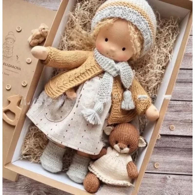 Rag Doll | Waldorf Doll-Doll-Lightsnest