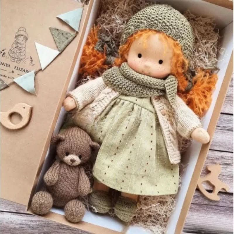 Rag Doll | Waldorf Doll-Doll-Lightsnest
