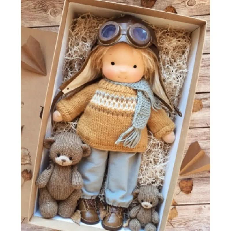 Rag Doll | Waldorf Doll-Doll-Lightsnest