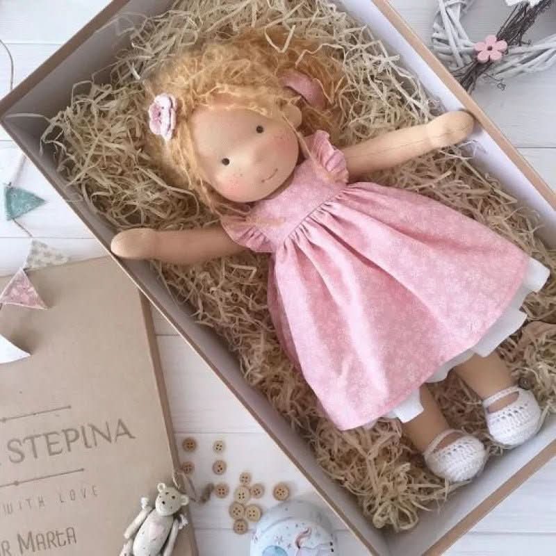 Rag Doll | Waldorf Doll-Doll-Lightsnest